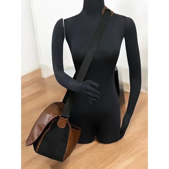 Vintage Coach 688 100th Anniversary US Olympic Leather & Nylon Messenger Bag - Picture 11 of 16